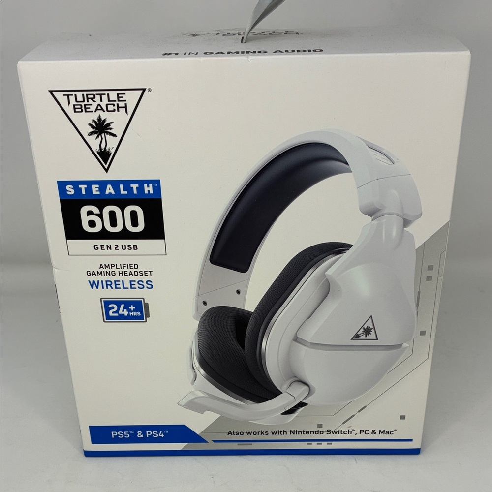 Turtle Beach - Stealth 600 Gen 2 USB PS Wireless Gaming Headset PS5/PS4-White